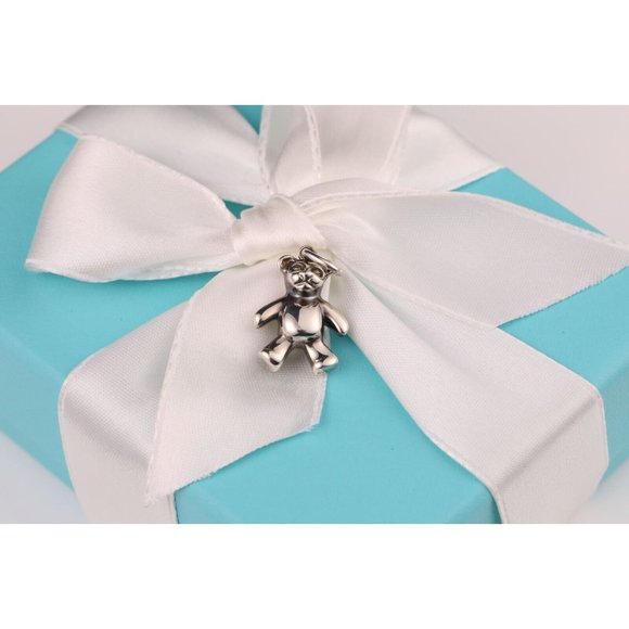 Tiffany & Co. Teddy Bear Charm Pendant in Sterling Silver - Picture 3 of 5